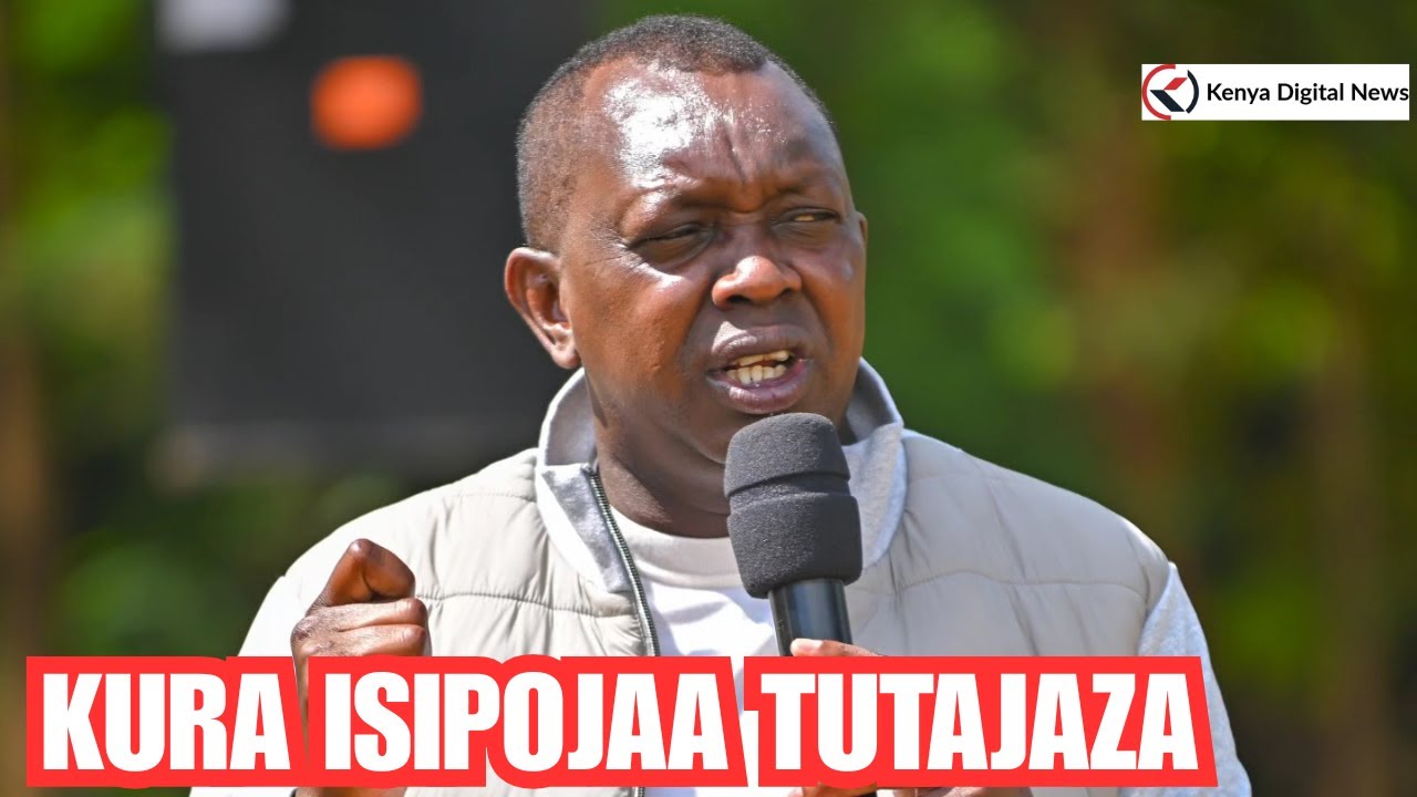 'Kura ya Ruto ikikosa kujaa lazima tutajaza!' MP Oscar Sudi tells supporters!!