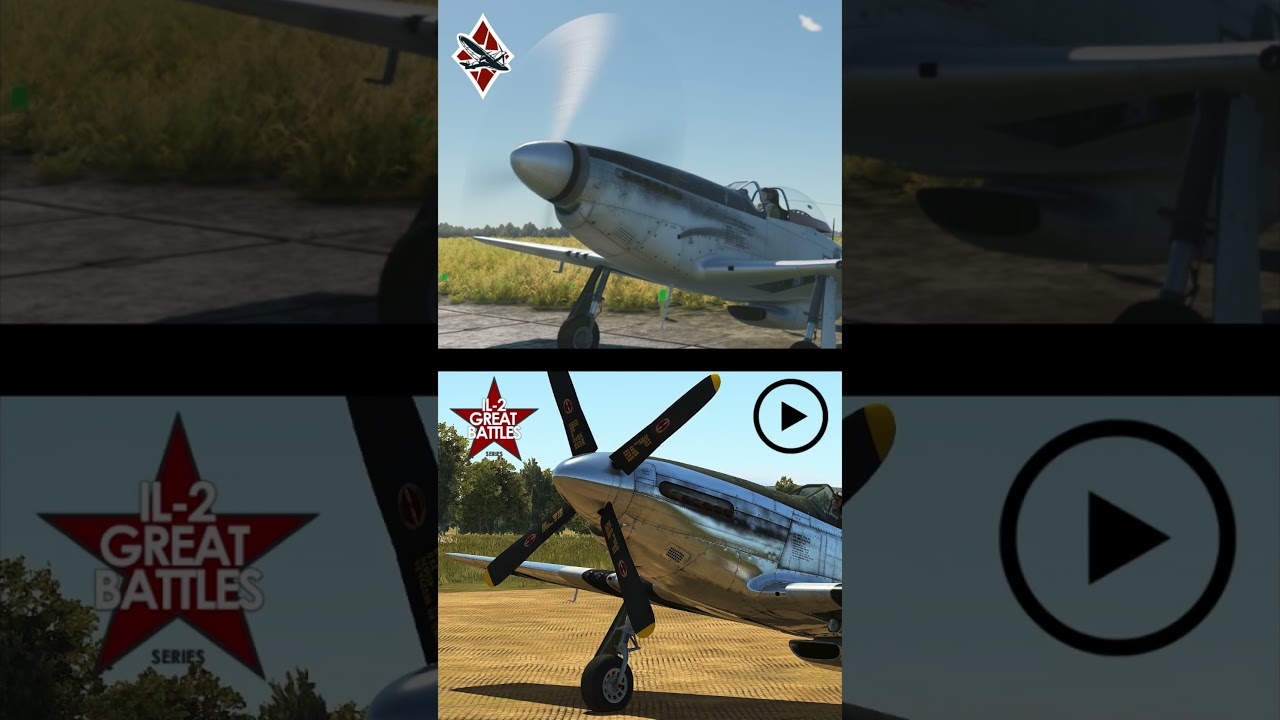 P-51 Startup | WT vs IL-2