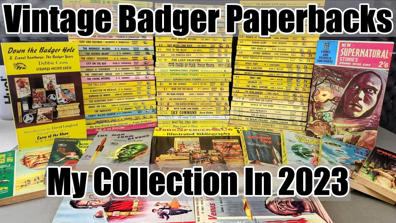 СТРАННЫЙ - Жуткий - ПРИЧУДЛИВЫЙ - Винтажные книги BADGER в мягкой обложке - Это взорвет вам мозг ...
