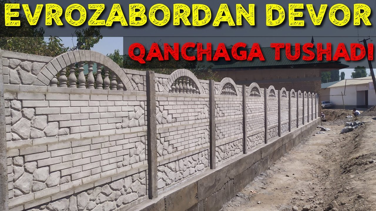 EVROZABORDAN DEVOR QILISH QANCHAGA TUSHADI