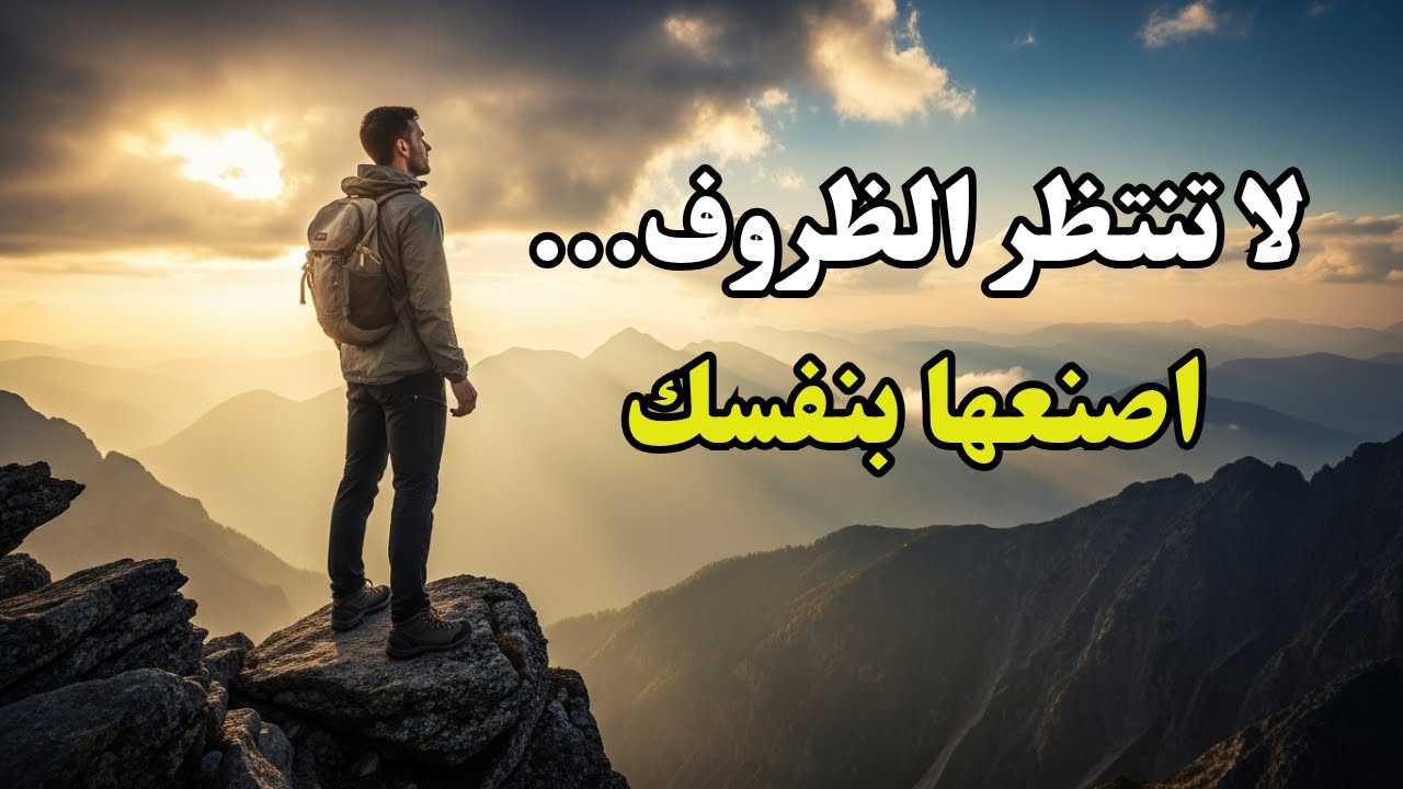 لا تنتظر الظروف... اصنعها بنفسك | بودكاست