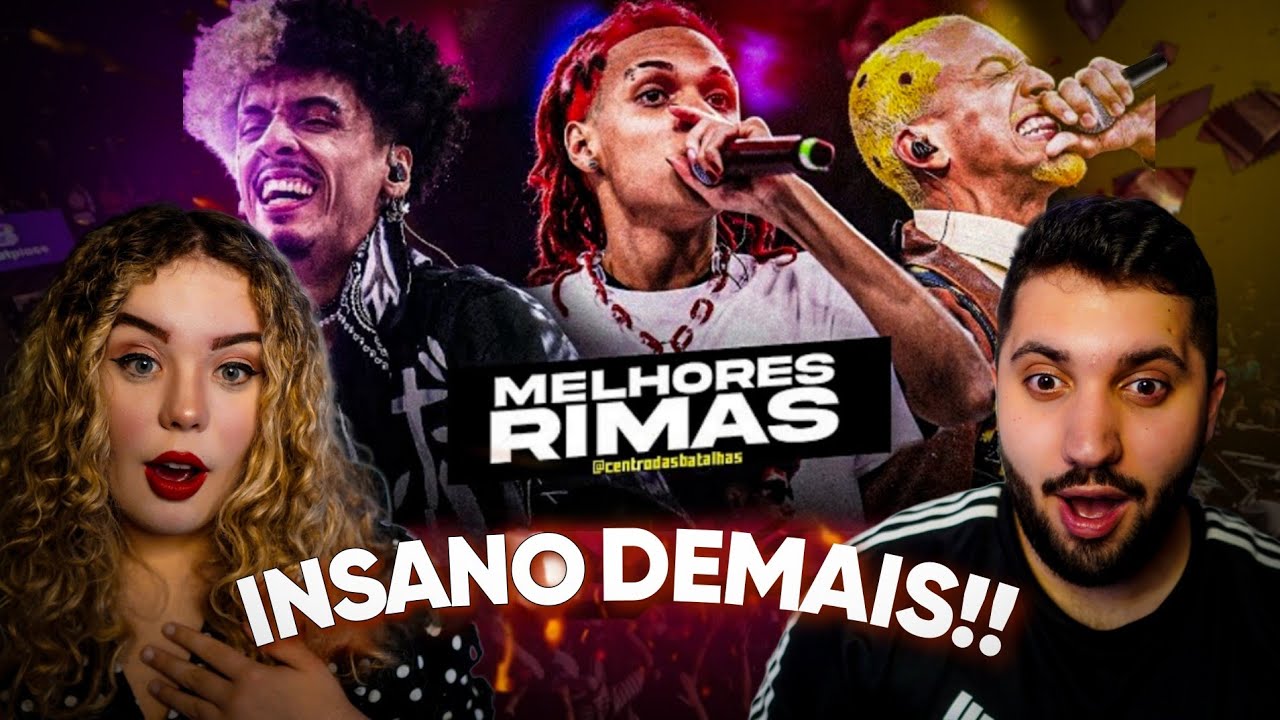INSANO!! MELHORES RIMAS da BDA 7 ANOS! [React em Casal]