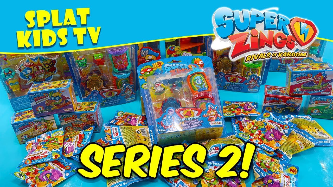 Superzings Series 2 Superjets & Blind Bags