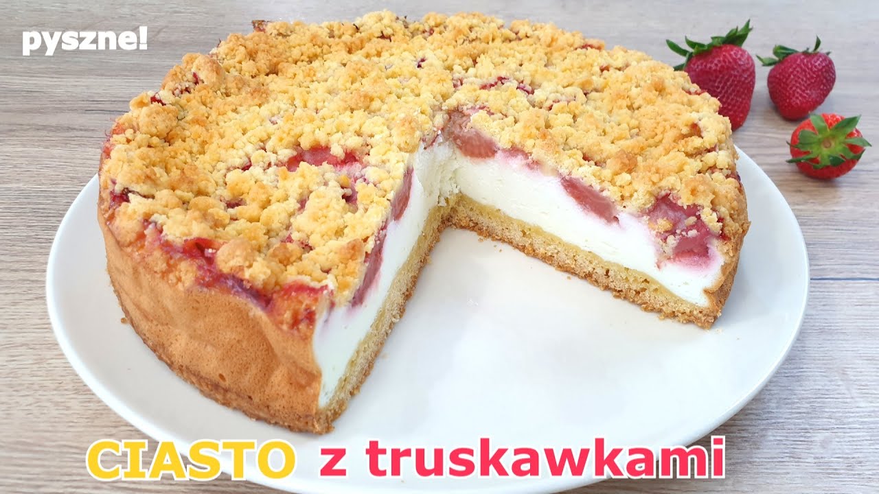 Самый вкусный клубничный торт 🍓 на вкус как чизкейк 👌 лакомство!