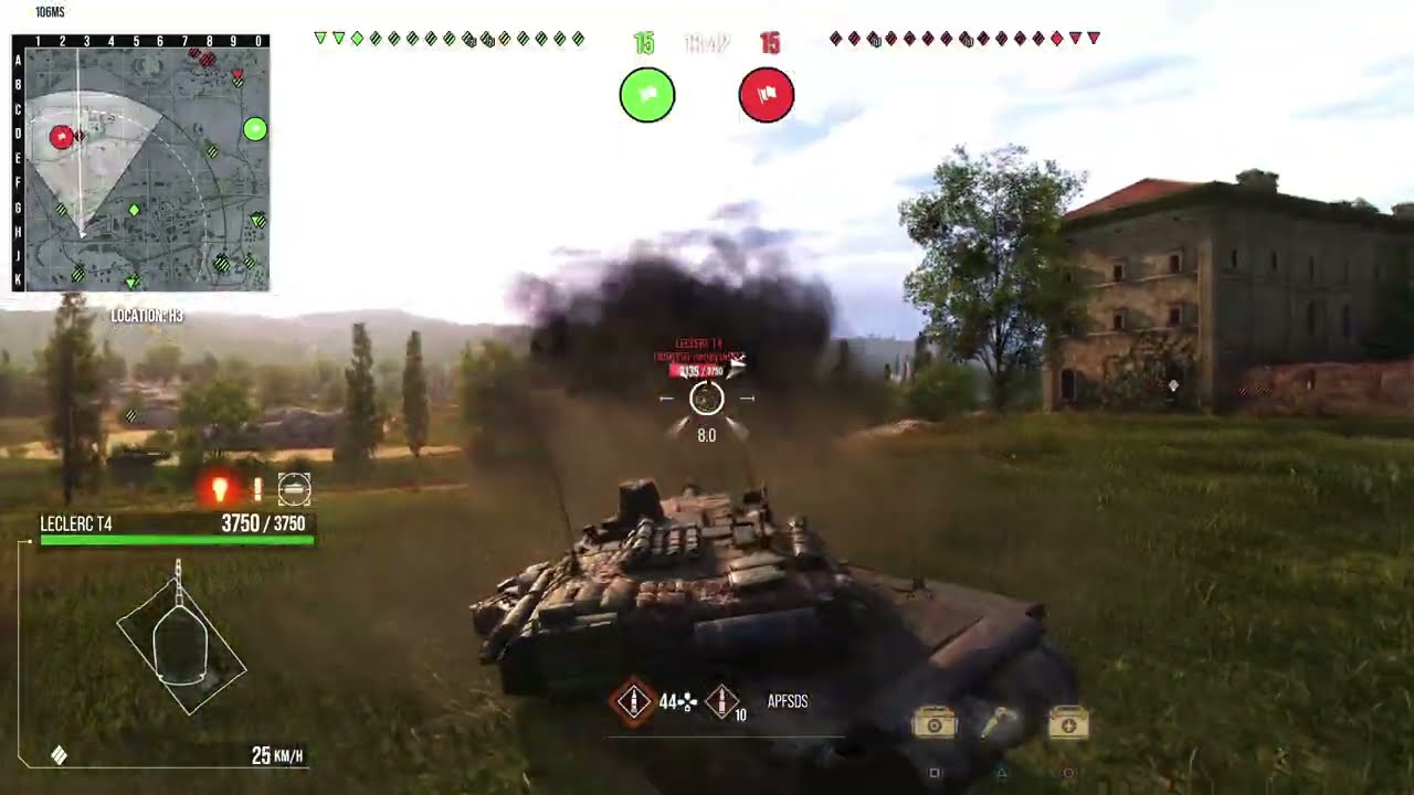 Leclerc T4 - 12k Combined Damage | World of Tanks Console