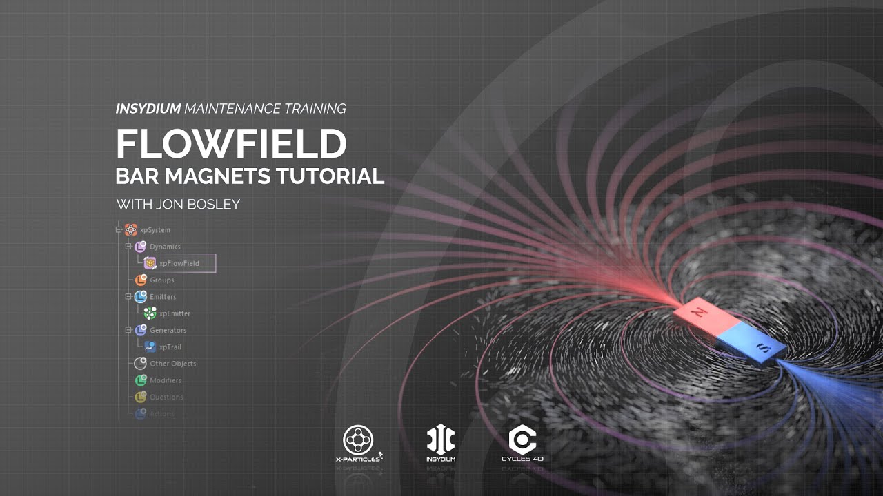 Maintenance Training - Dynamics - FlowField - Bar Magnets Tutorial