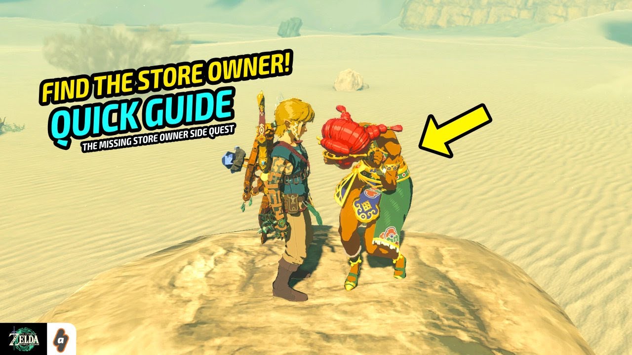 QUICK GUIDE: Missing Owner Side Quest | Zelda Tears of the Kingdom Walkthrough
