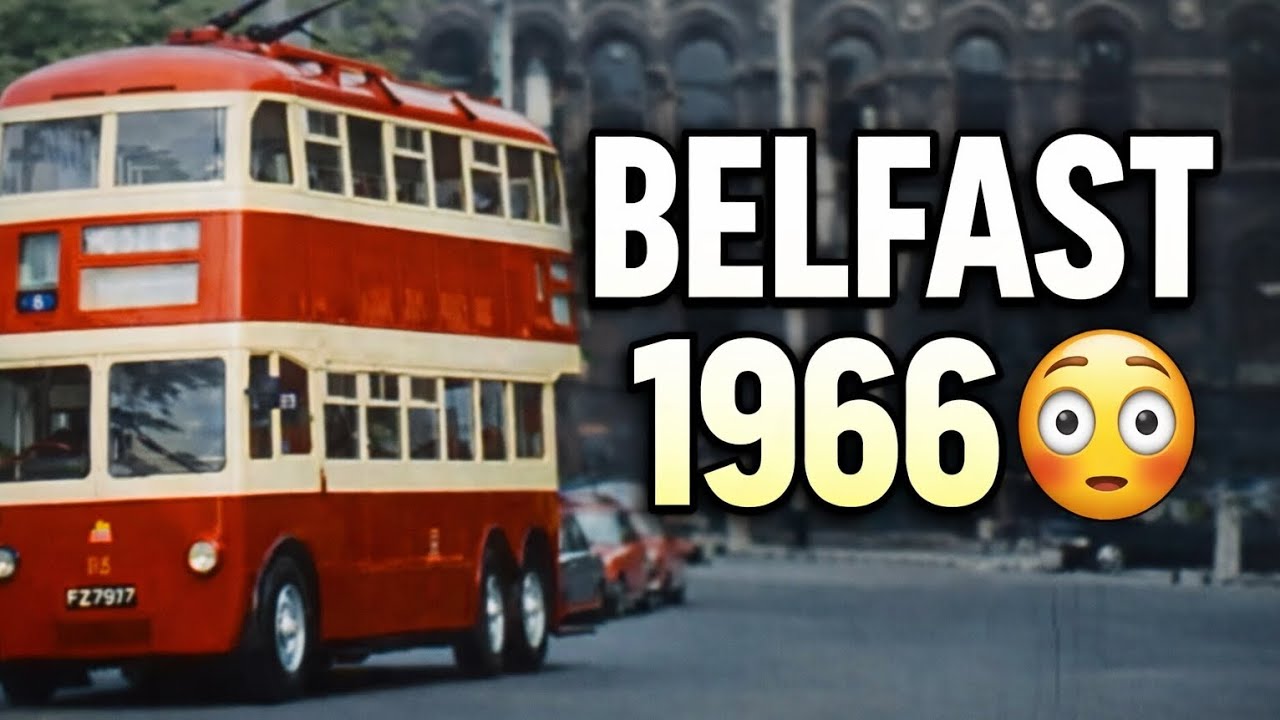 Belfast City Centre 1966 | Rare Footage of Old Belfast