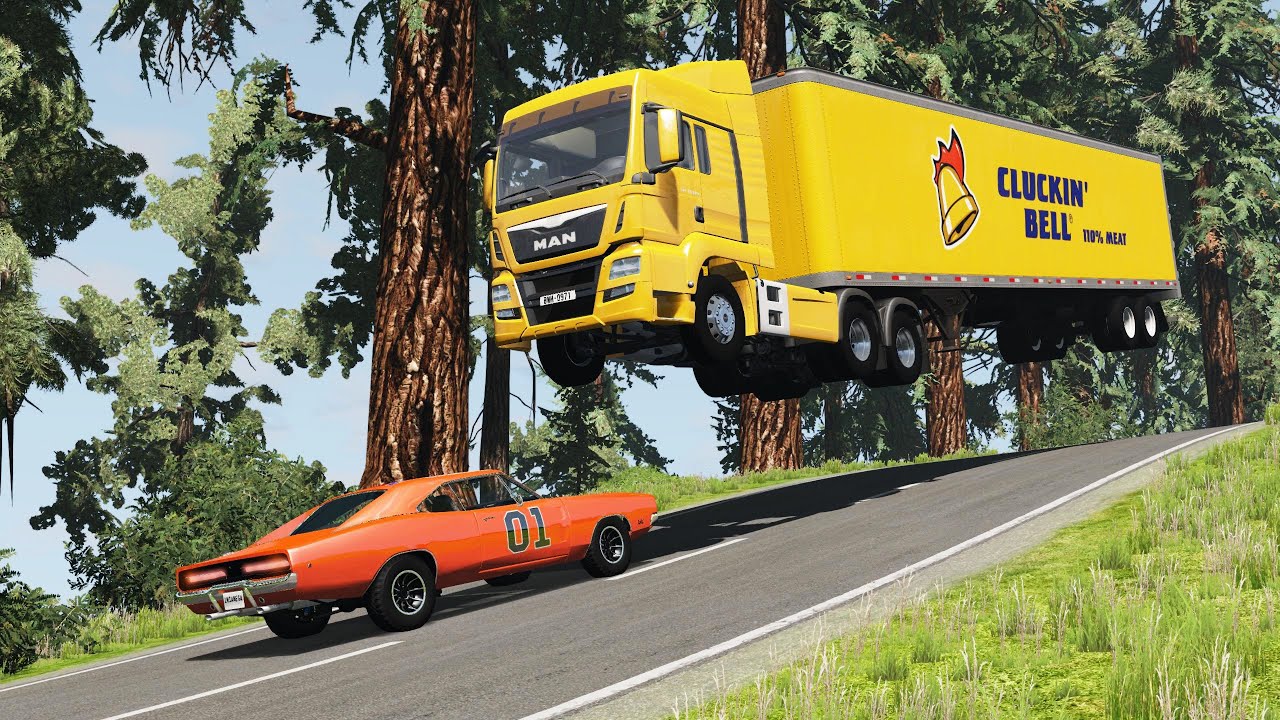BeamNG Drive Random Vehicle Crash Testing #1