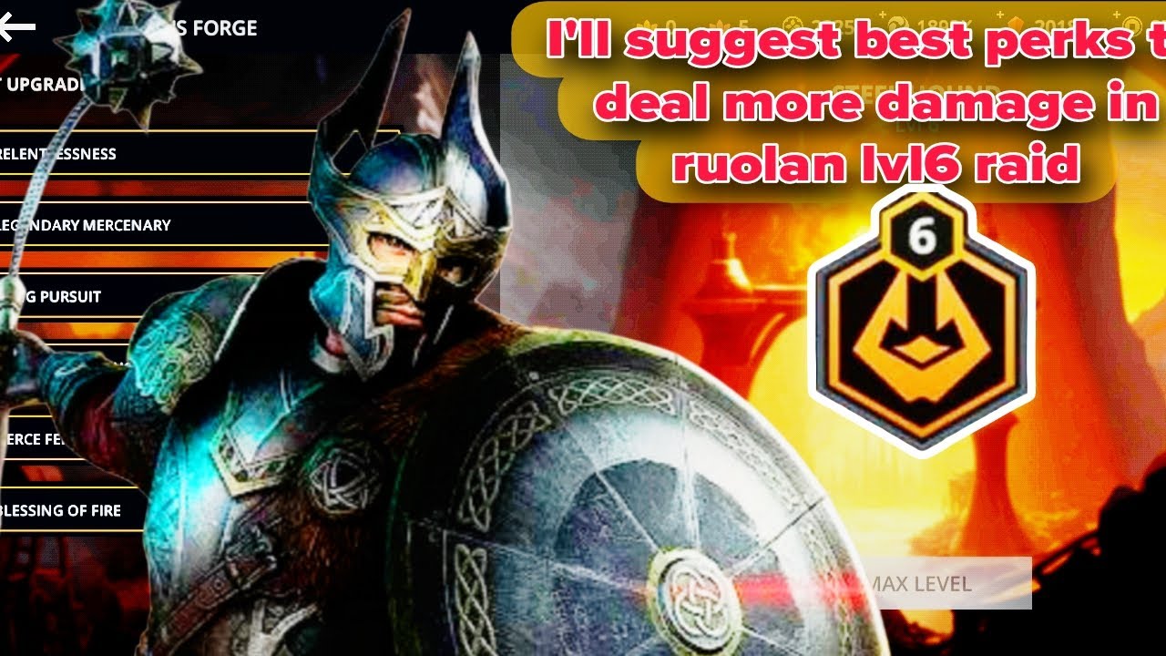 I'll suggest best perks to rank🔥 1st position in ruolan lvl6 ☠️ @legendplayer8050 #shadowfigh3 #sf