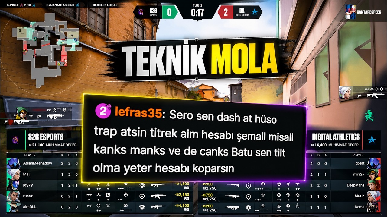 valorant t&uuml;rkiye birlik ligi AMA twitch chati ile (1.b&ouml;l&uuml;m)