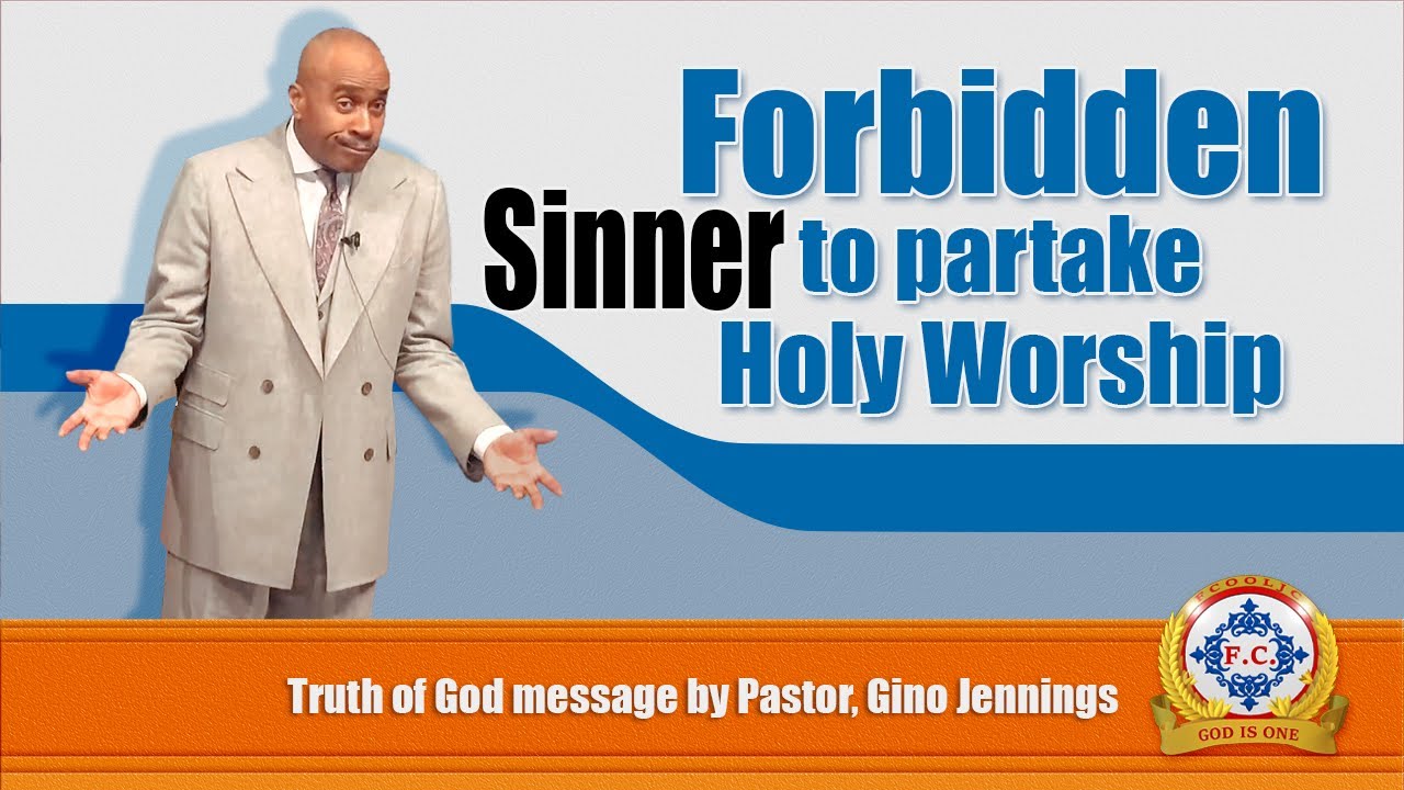 Грешнику запрещено участвовать в святом богослужении. Пастор Джино Дженнингс