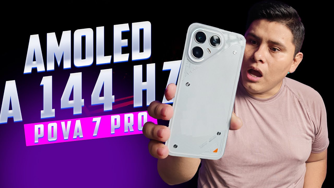 POVA 7 PRO 5G│UNBOXING en ESPAÑOL│¡Este sí tiene AMOLED!