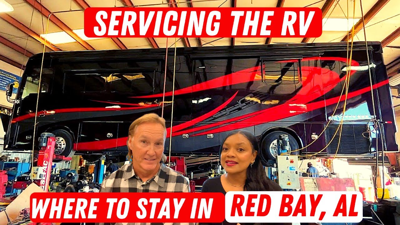 Having the RV Serviced/Class A Tiffin Motorhome/Staying in Red Bay, AL/Full Time Rv Life