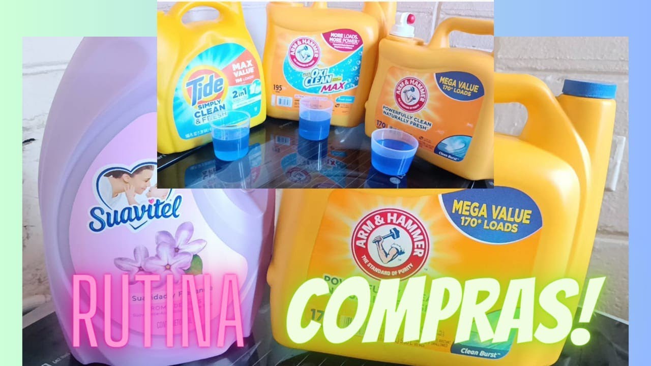 Rutina de lavado Arm Hammer Suavitel/compras/Tide @P&G (Procter & Gamble) Latinoamérica @P&G (Procter & Gamble) #reseña #viral