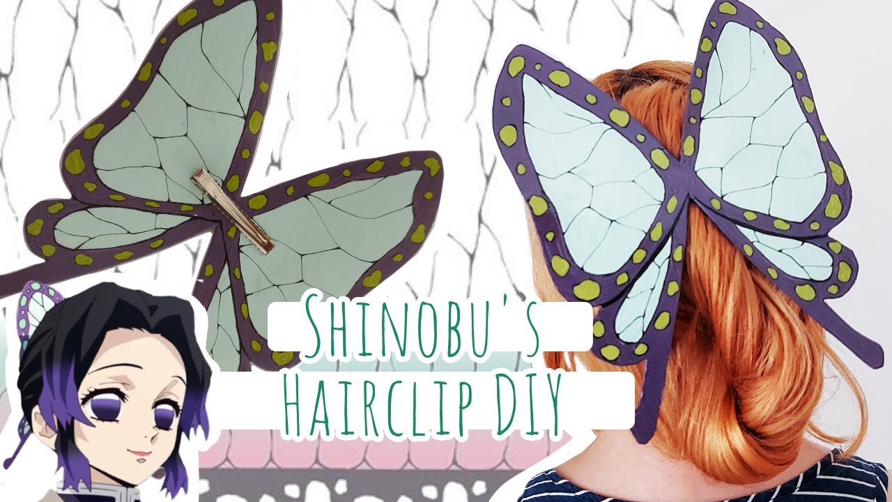Como Fazer a Borboleta da Shinobu | Demon Slayer Cosplay Tutorial