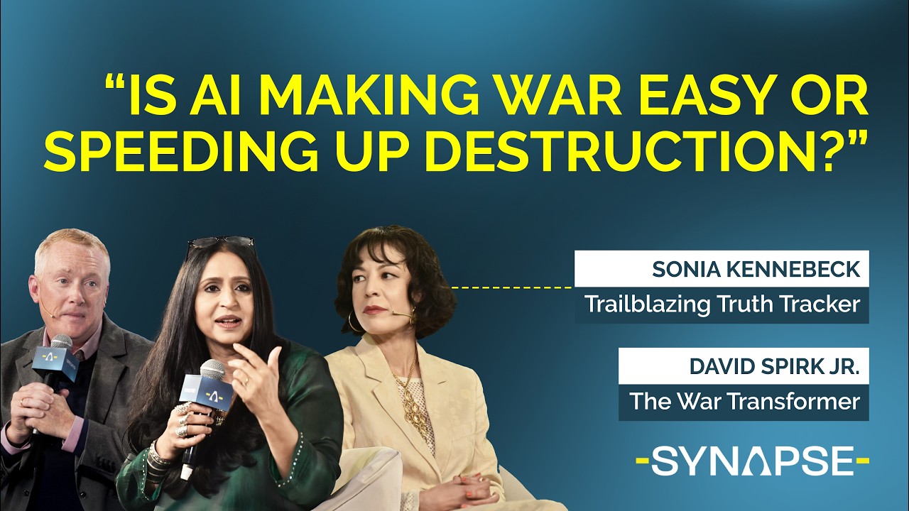 AI-led wars: safer or scarier? David Spirk, Sonia Kennebeck | @ShomaChaudhuryLL