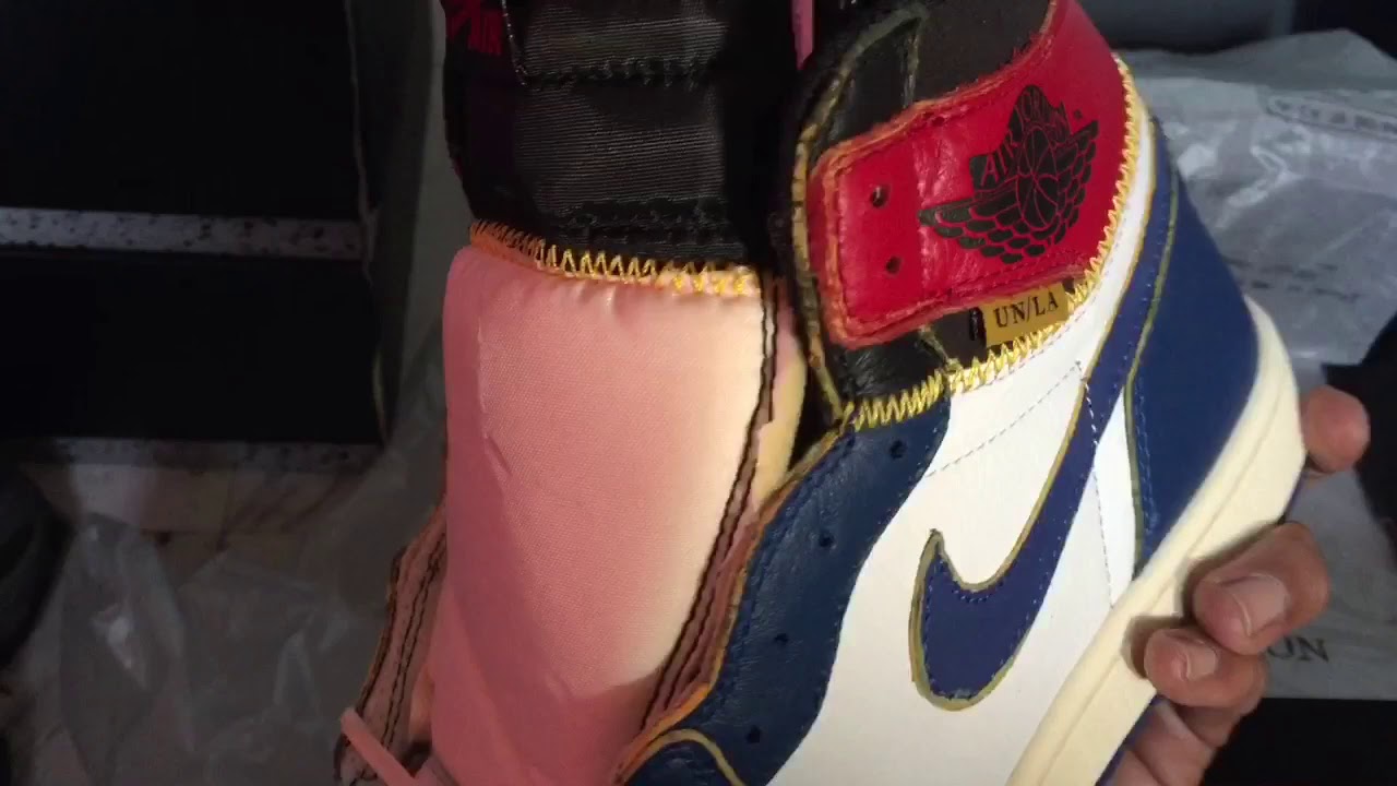 Hotkicks.ru authentic air Jordan 1 union la 2019