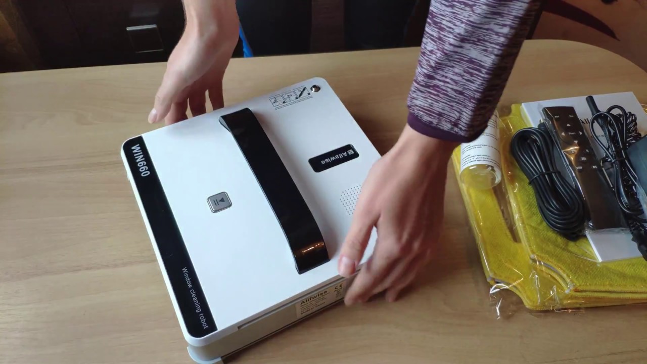 Alfawise WIN660 Review, Unboxing and Cleaning Test: a Robotic Window Cleaner That Worth Buying