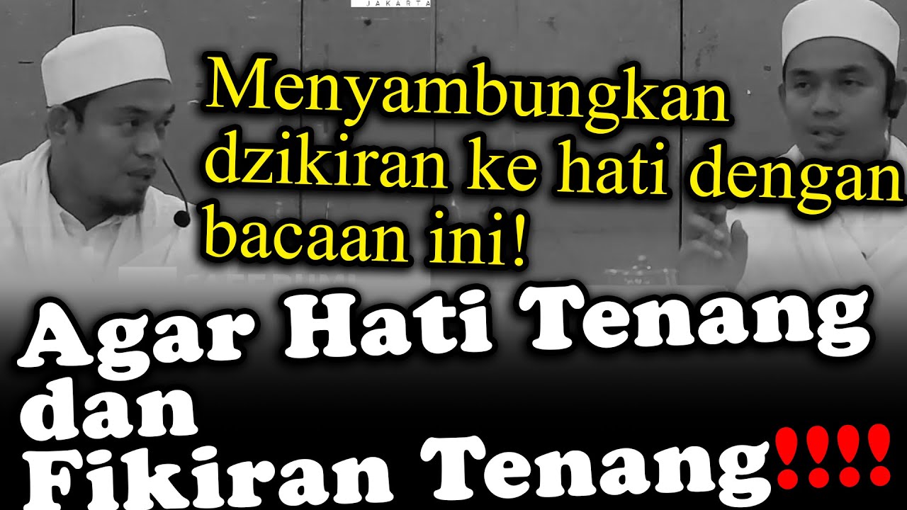 MENG KONEKSIKAN DZIRIK KE HATI AGAR FIKIRAN TIDAK LIAR❗❗BUYA ARRAZY HASYIM,MA