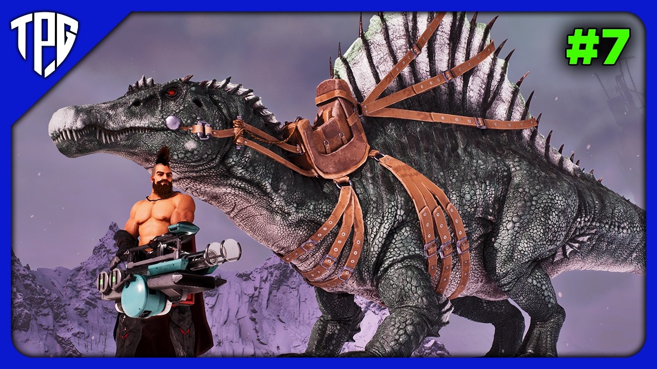 Taming Spino and Our New Grinding Gun Ready - ARK Lost Colony Tamil [EP7]