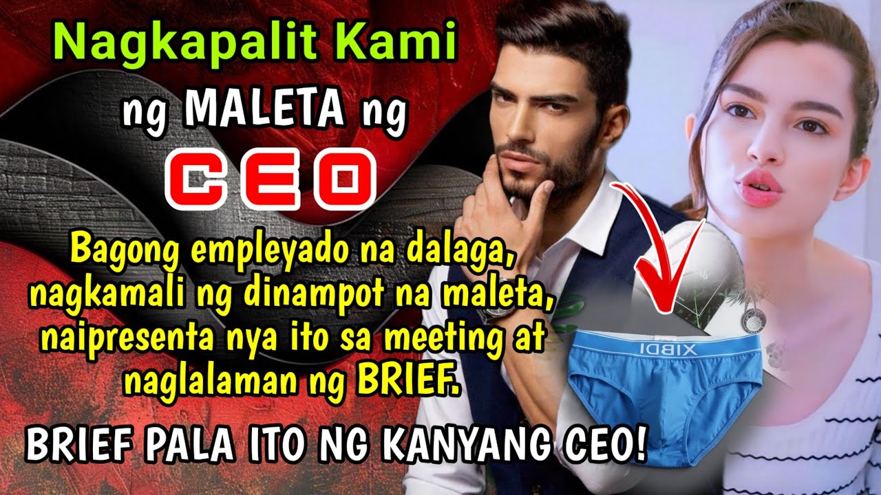 Bagong empleyado na dalaga, nagkamali ng dinampot na maleta, naipresenta sa meeting BRIEF ang laman