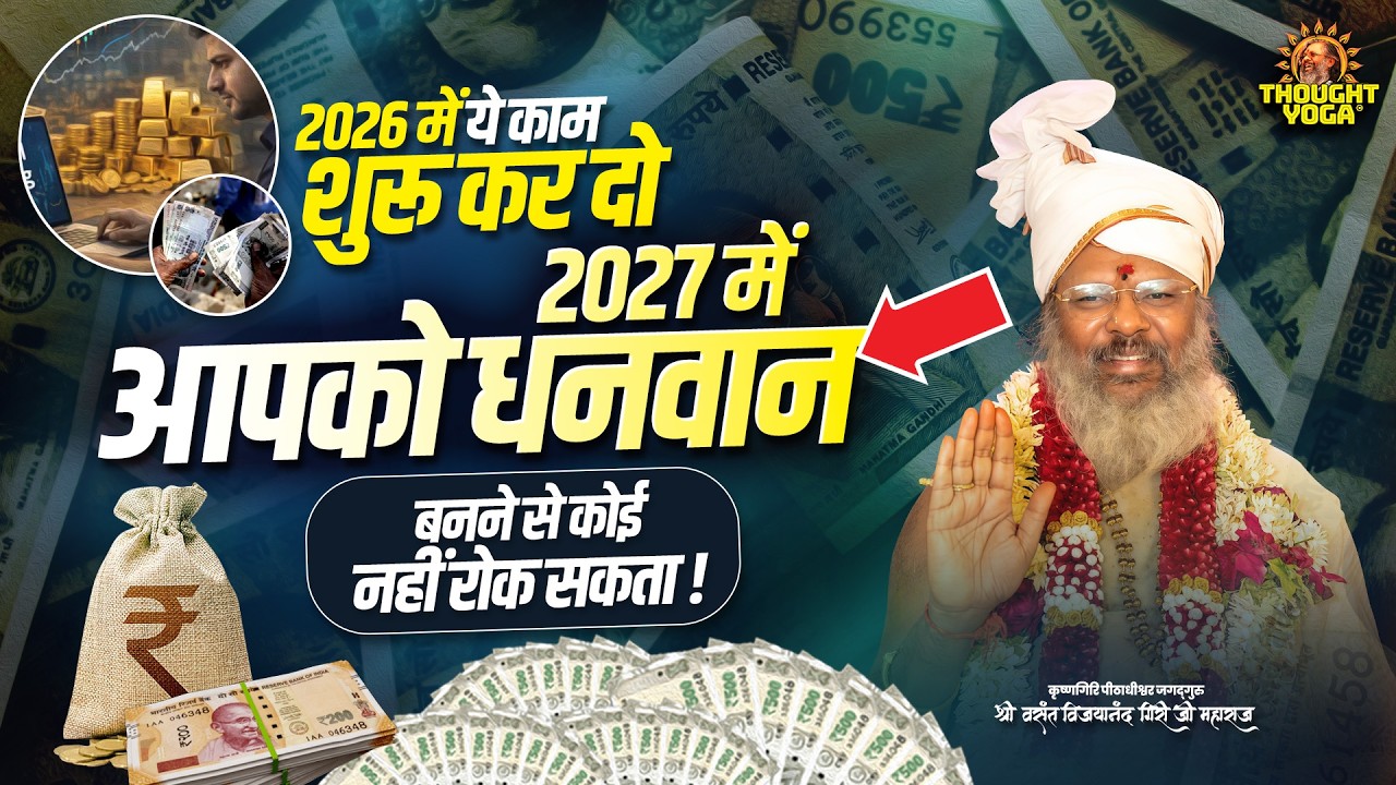 2026 में ये काम शुरू कर दो - 2027 में आपको धनवान बनने से कोई नहीं रोक सकता | #dhanwan