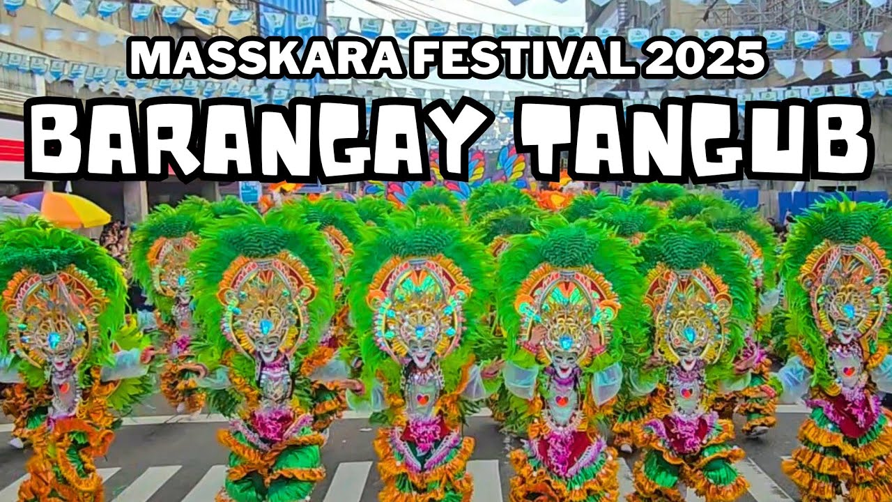 Barangay Tangub - Masskara festival 2025 #Masskarafestival2025