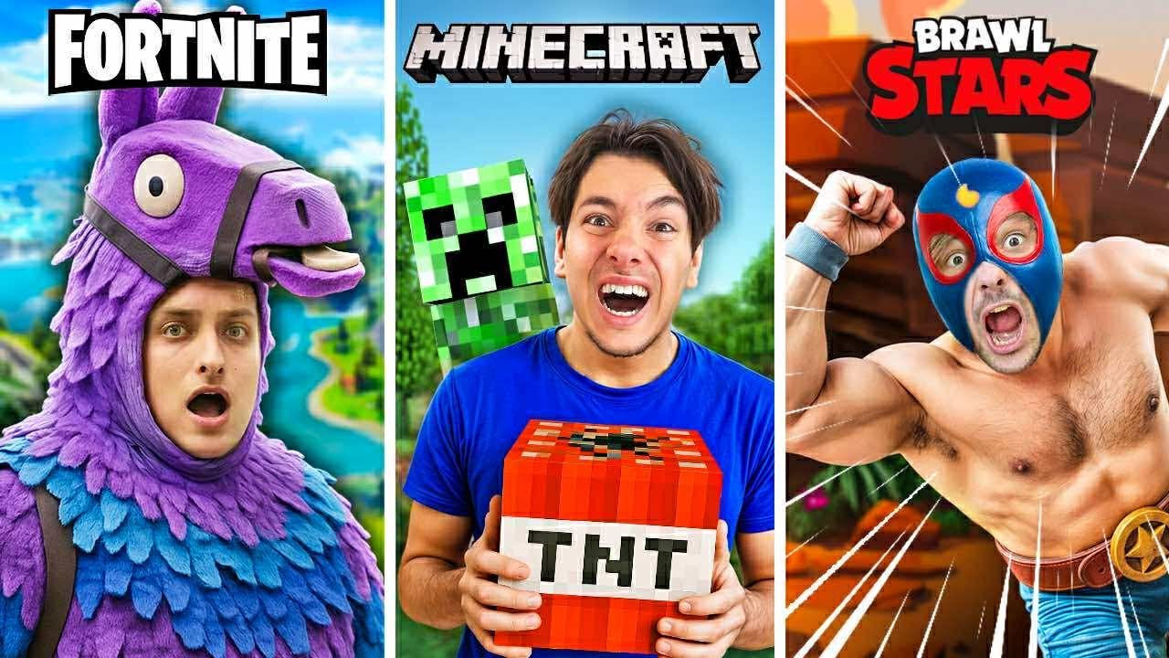 KUPILIŚMY BIEDNE VS BOGATE GADŻETY Z MINECRAFT , FORTNITE I BRAWL STARS !