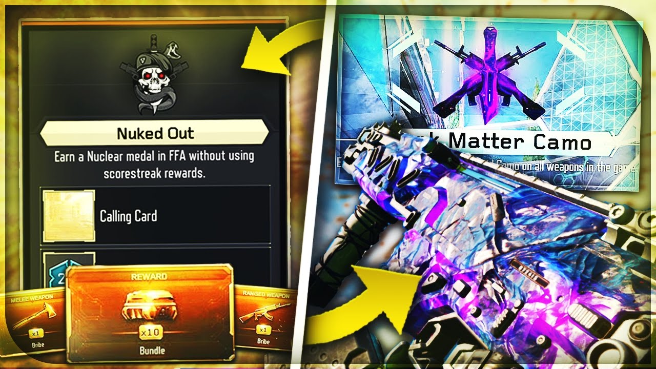 NUKED OUT РАЗБЛОКИРУЕТ DARK MATTER В НОВОМ ОРУЖИИ BO3 DLC