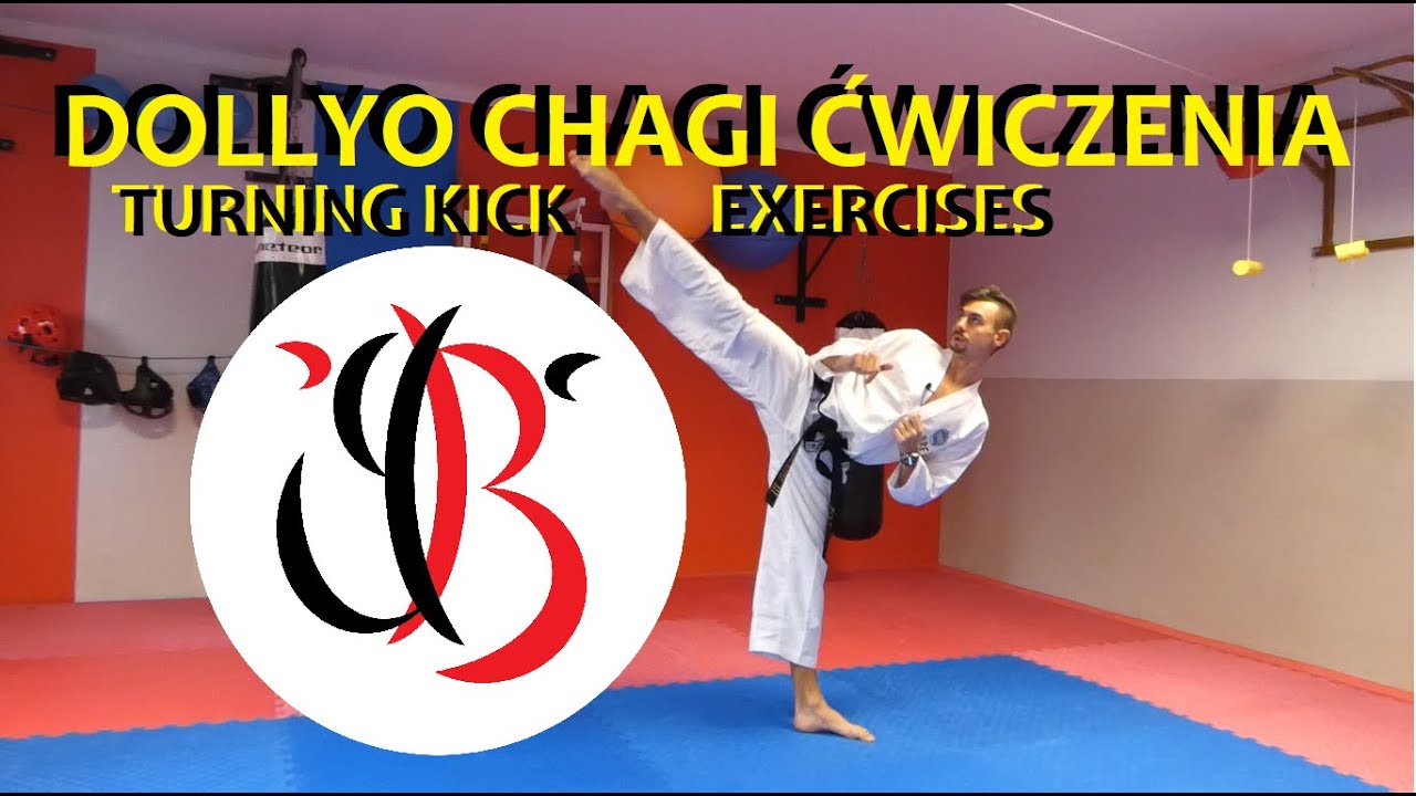 Dollyo Chagi ćwiczenia | Turning/Round kick exercises | Taekwondo at home