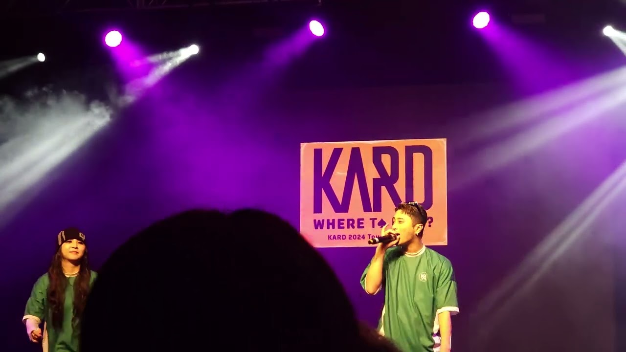 241126 KARD 2024 Tour 'Where to now?' Birmingham UK at O2 Academy - Encore [Don't Recall] Fancam