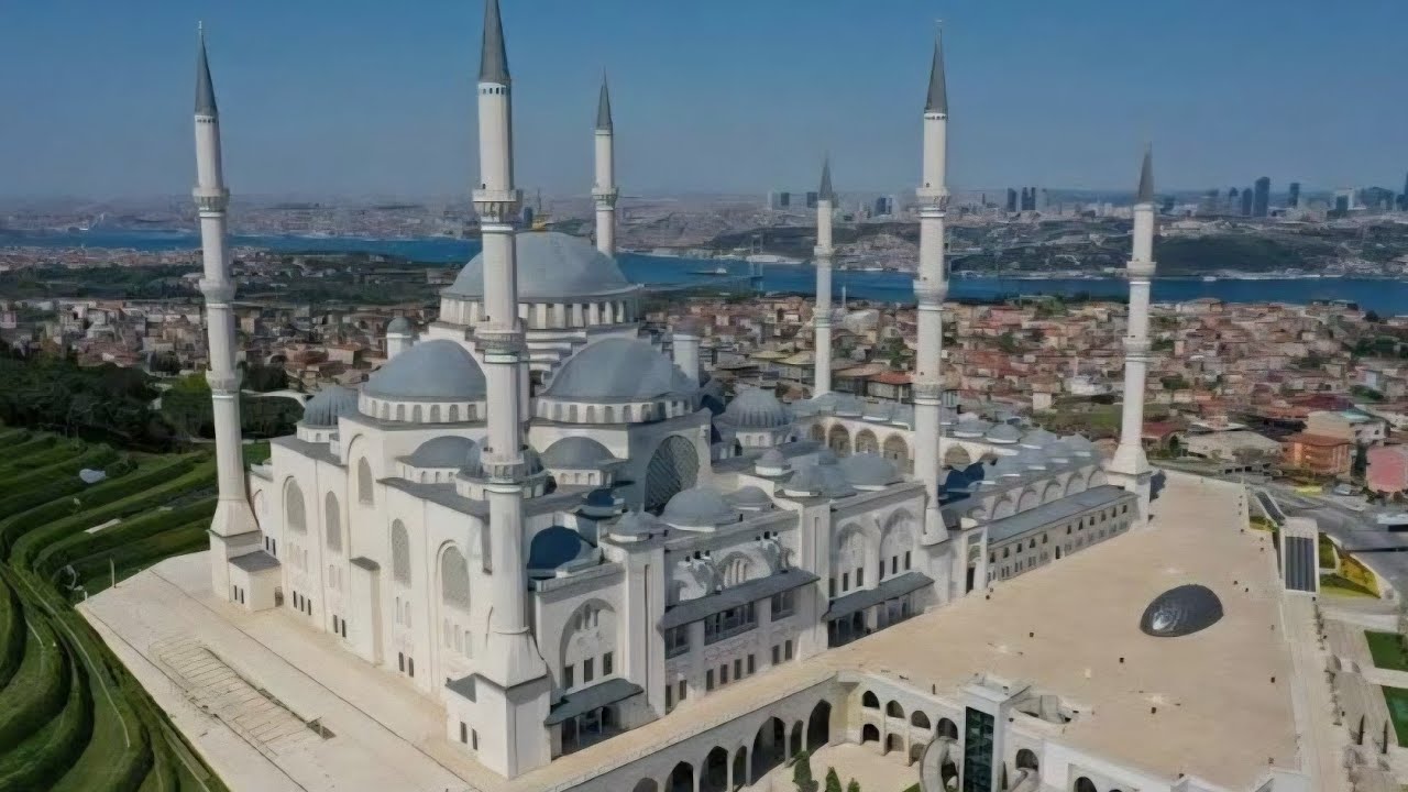 Tshamlija Mosque .Çamlıca camii .زيارتي الى الجامع الكبير جامع تشامليجا🥰