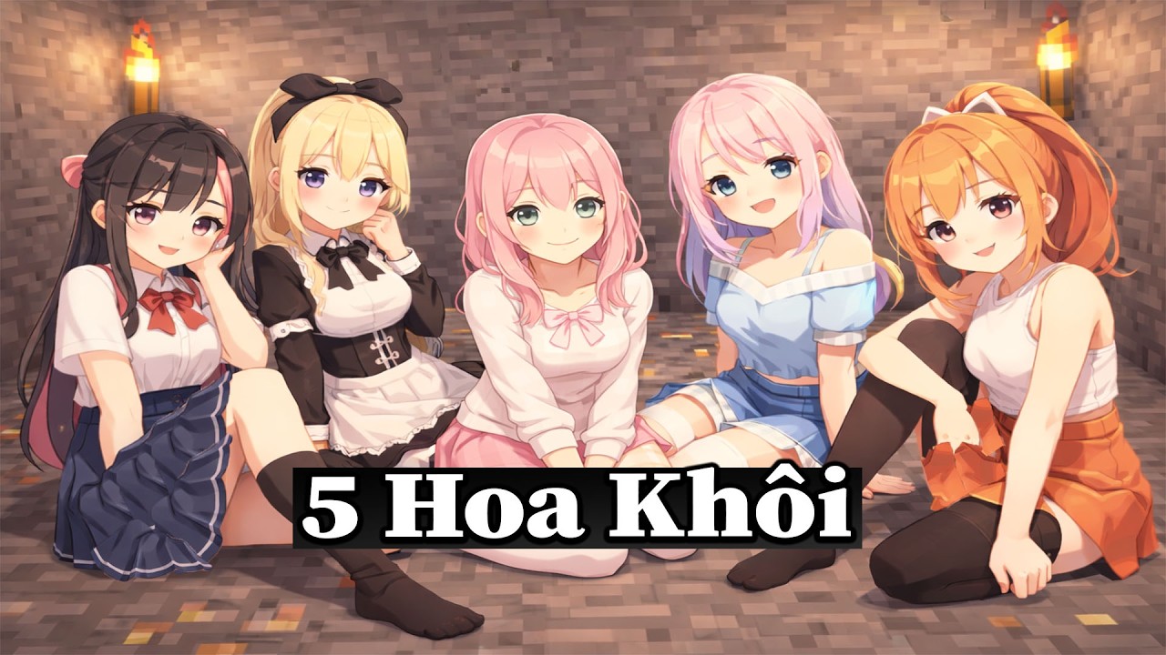 Tôi May Mắn Được Ghép Chung Ký Túc Xá Với 5 Hoa Khôi Xinh Đẹp 🤣