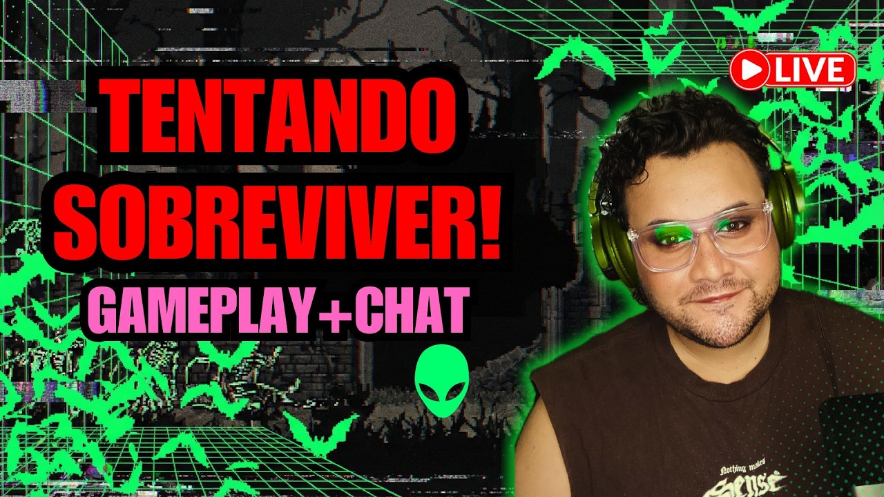 🔴🧛VAMPIRE SURVIVORS: DESCOBRINDO A BUILD PERFEITA + CHAT⚔