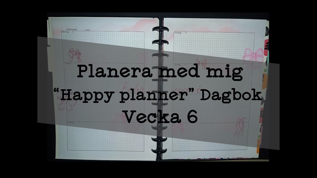 Små rosa moln?! Planera med mig 