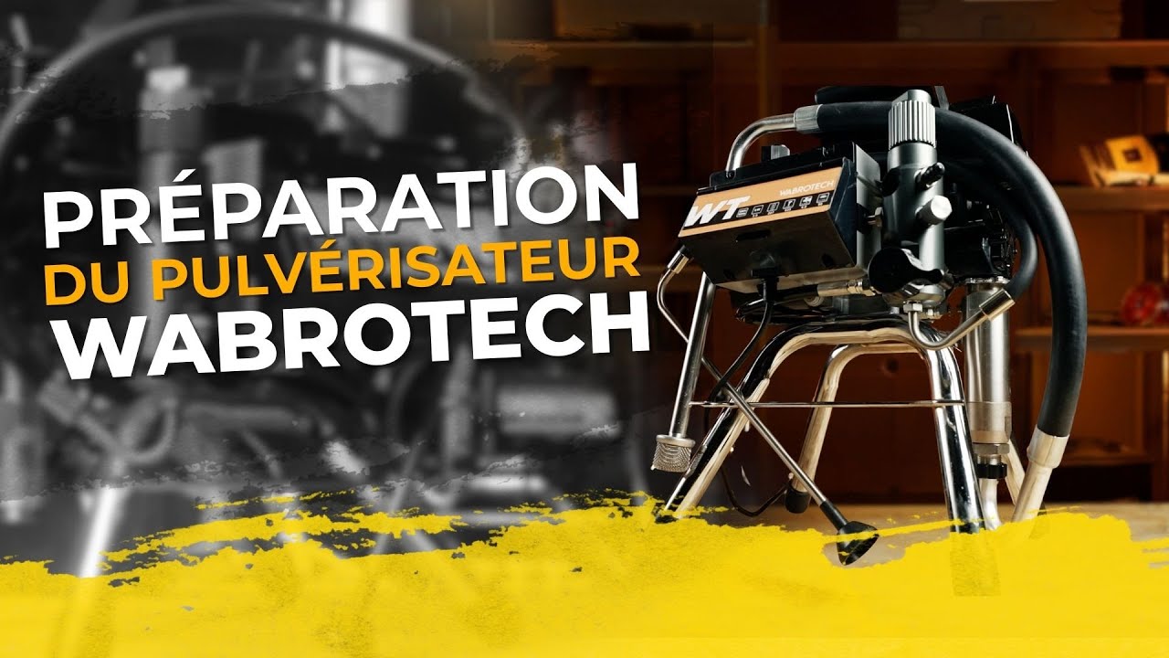 Première mise en service – préparation d’un pulvérisateur compact | WABROTECH WT20i WT28