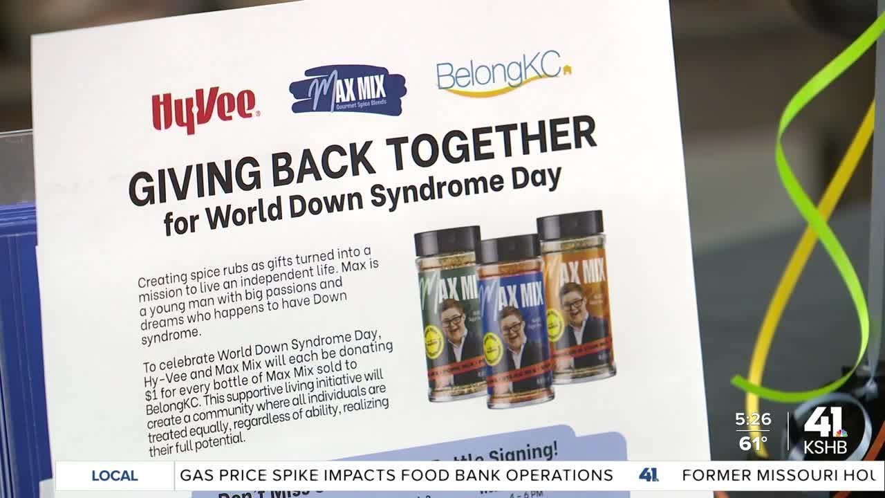 Max Mix spice brand hits 150 Hy-Vee stores and is now raising money for Belong KC