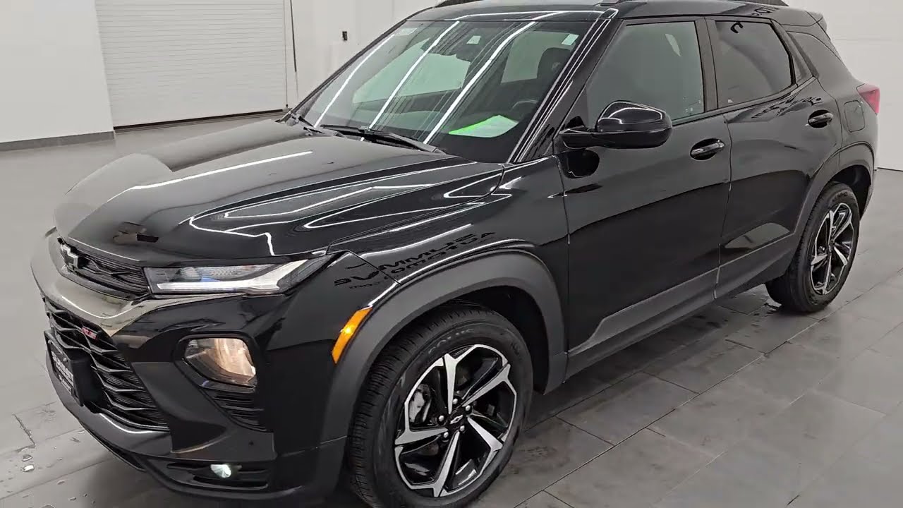 2022 CHEVROLET TRAILBLAZER RS FWD MOSAIC BLACK 4K WALKAROUND 26J17A