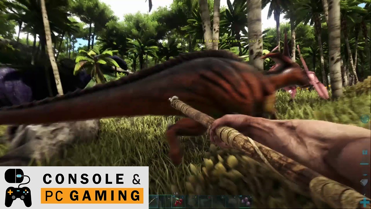 Ark Survival Evolved Part 1 - Father & son begin their adventure