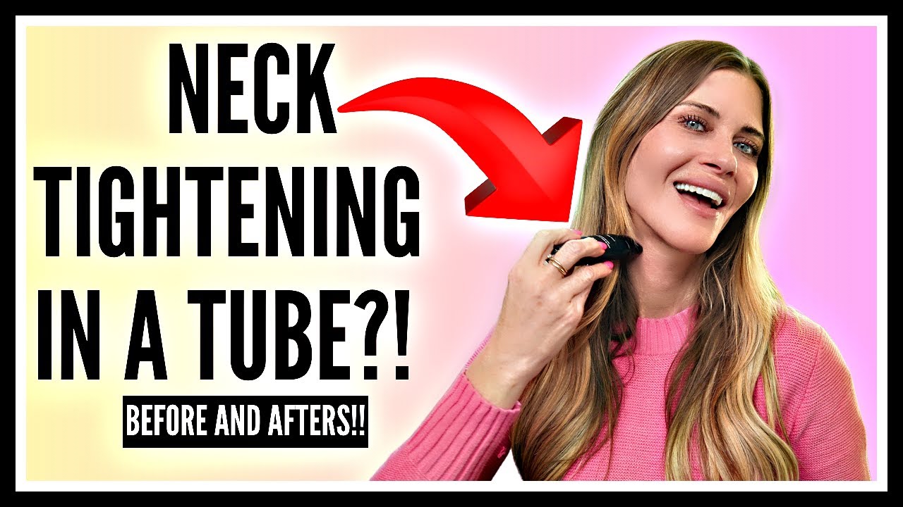 I tried this NEW NECK serum on my 58 year old friend … and it WORKS