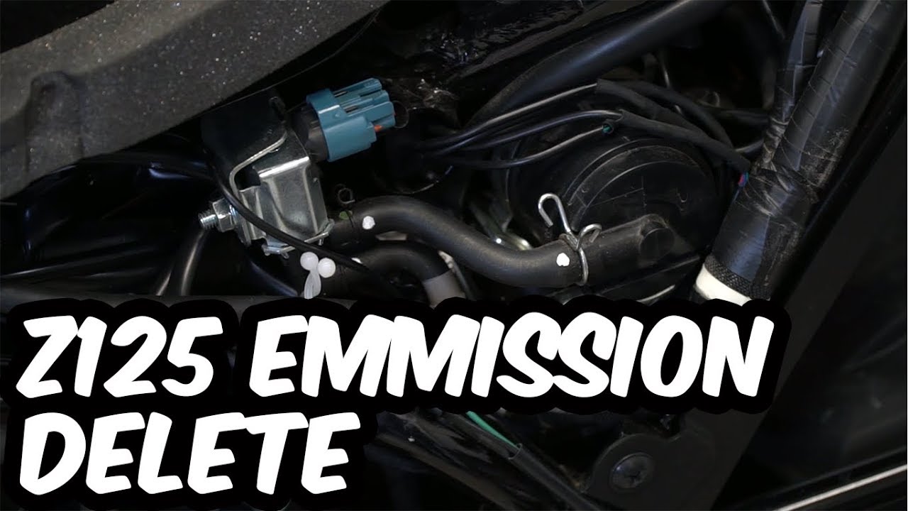Z125 Emissions Delete
