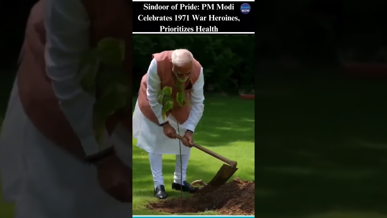 World Environment Day: PM Modi Empowers Women's Health #modi #pmmodi #health #healthnow #environment
