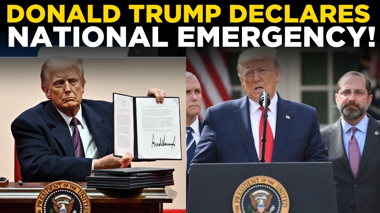 US NEWS LIVE: Trump Issues Urgent Warning, Nation on Edge | Trump's Emergency Announcement| Iran War