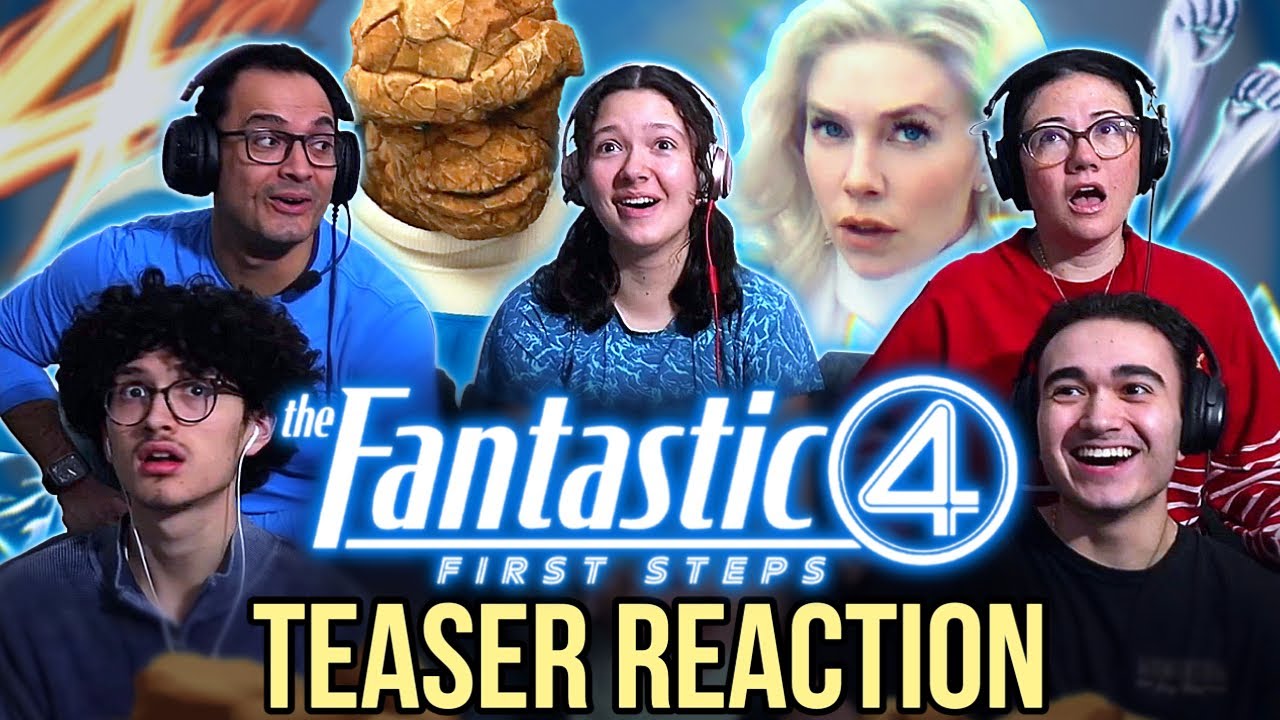 THE FANTASTIC FOUR: FIRST STEPS Teaser REACTION! | This looks AWESOME