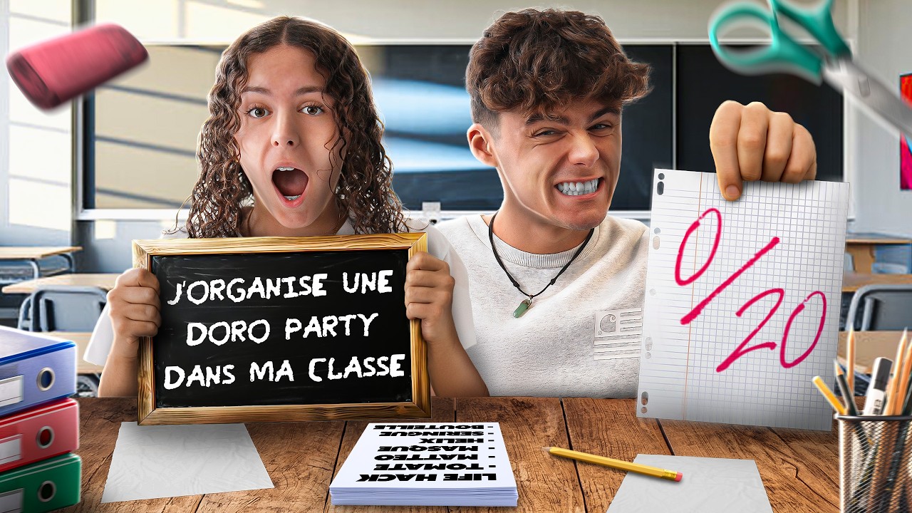ON COMPARE NOS BULLETINS SCOLAIRES AVEC MA PETITE SOEUR ?! (Qui sera le meilleur élève...)