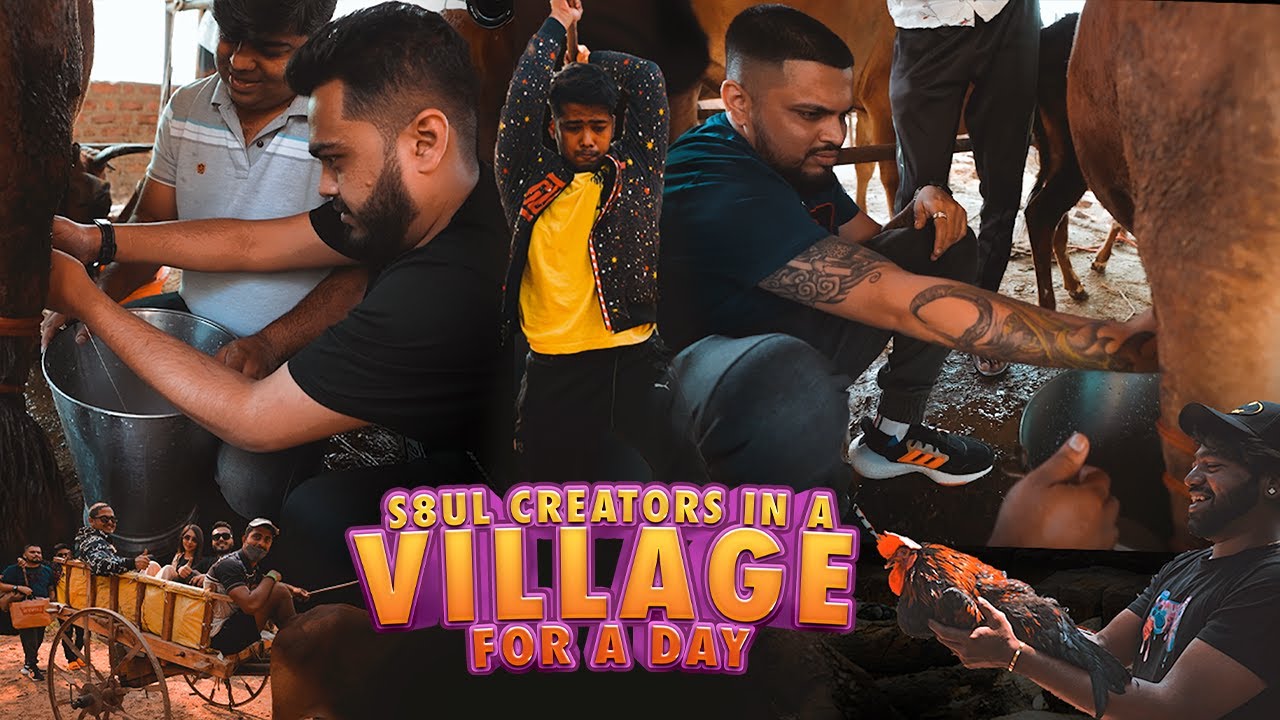 S8UL CREATORS IN A VILLAGE FOR A DAY !