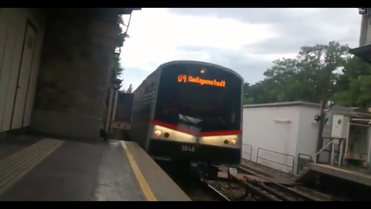 Vienna U-Bahn Ein-/Mitfahrt V Wagen (Schönbrunn - Karlsplatz)