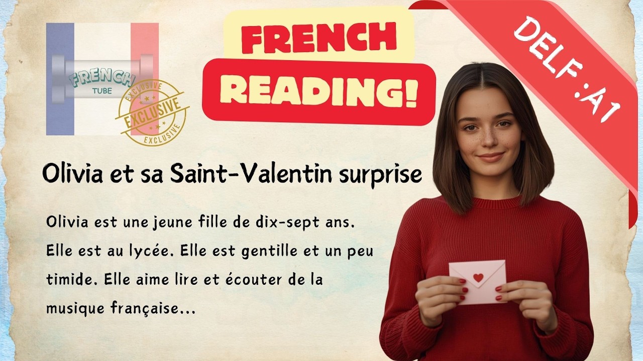 Практика чтения на французском языке для начинающих DELF A1🇫🇷 | Неспешное чтение французской истории