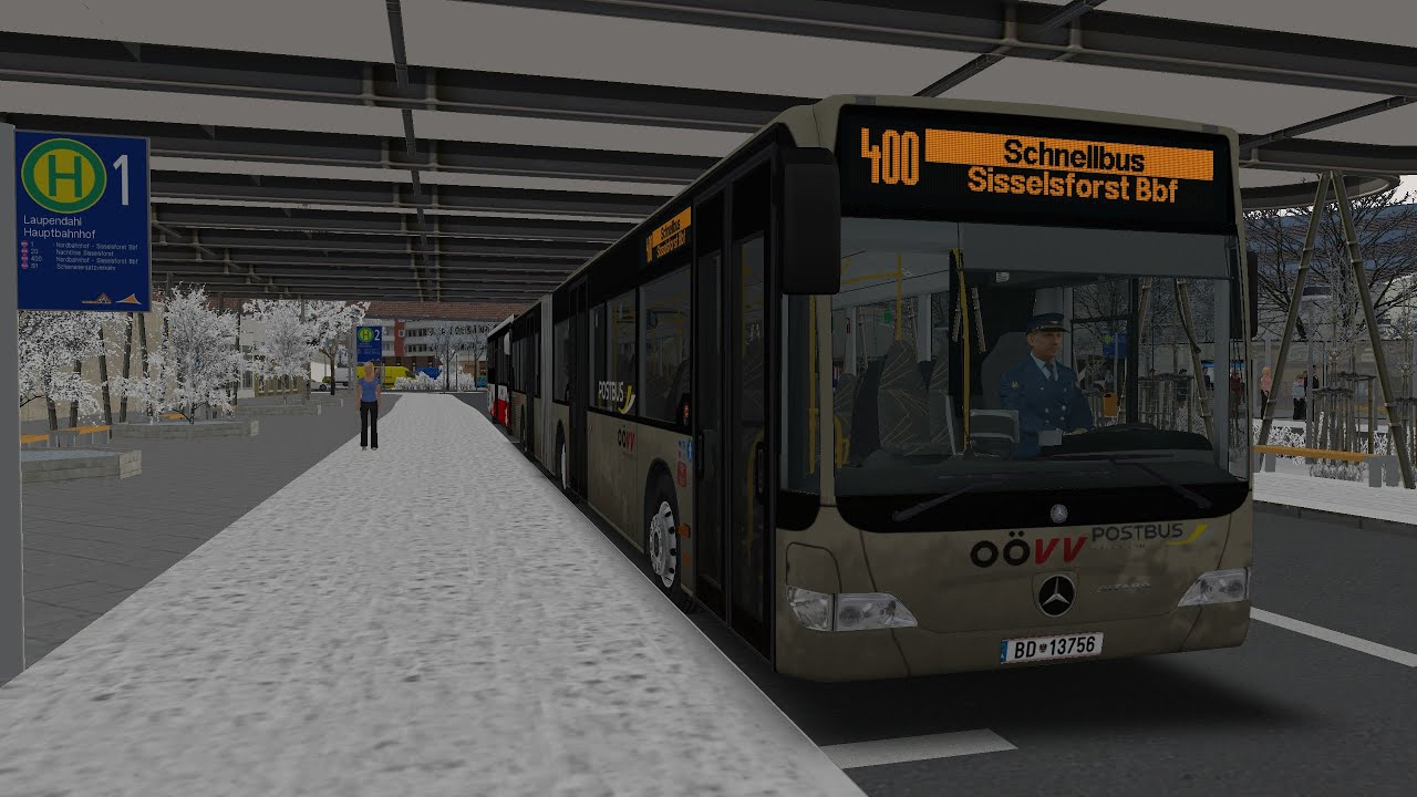 Viele Fahrgäste und knackiger Fahrplan | Städtedreieck Modded - Linie 400 | OMSI 2 #315
